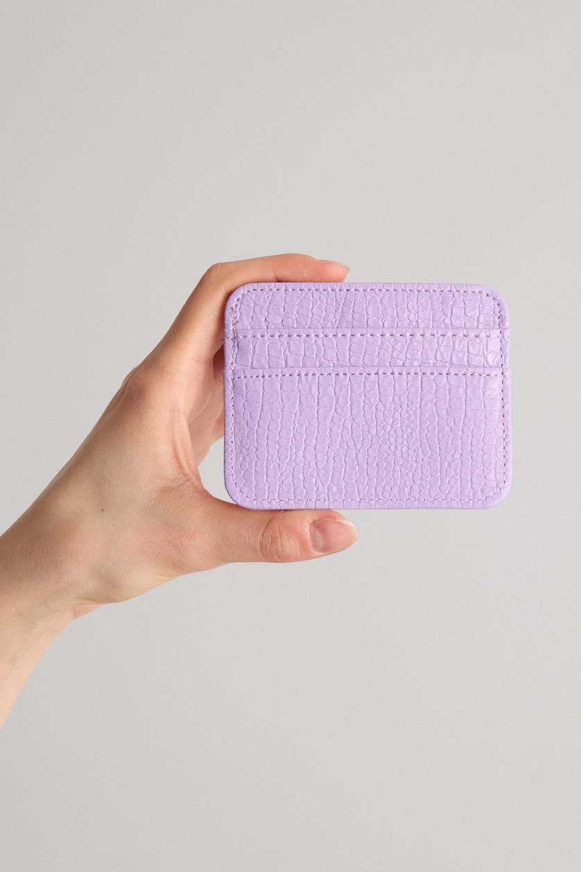 Women Lilac Woman Business Card Wallet