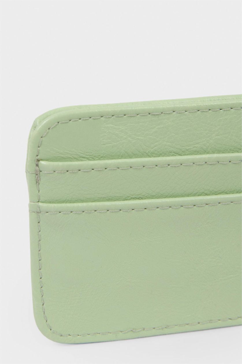 WOMAN Mint Woman Business Card Wallet