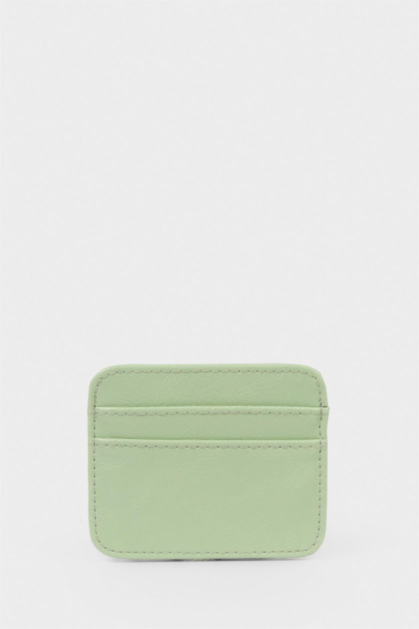 WOMAN Mint Woman Business Card Wallet