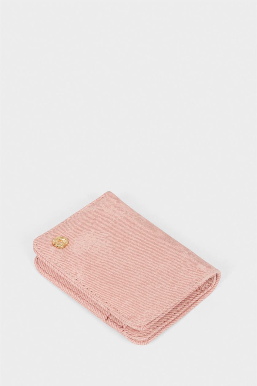 Kadın Pembe Kadın Suni Deri Cüzdan