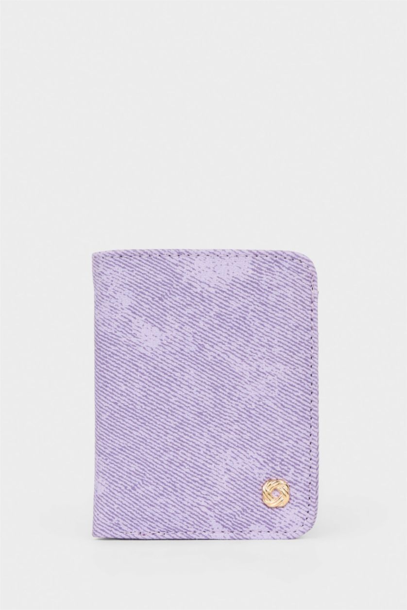 Kadın Lila Kadın Suni Deri Cüzdan