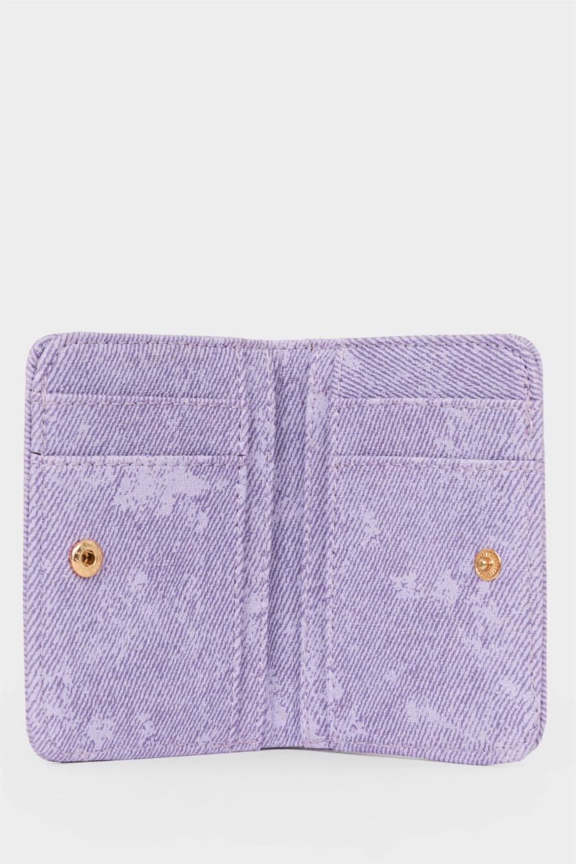 Kadın Lila Kadın Suni Deri Cüzdan