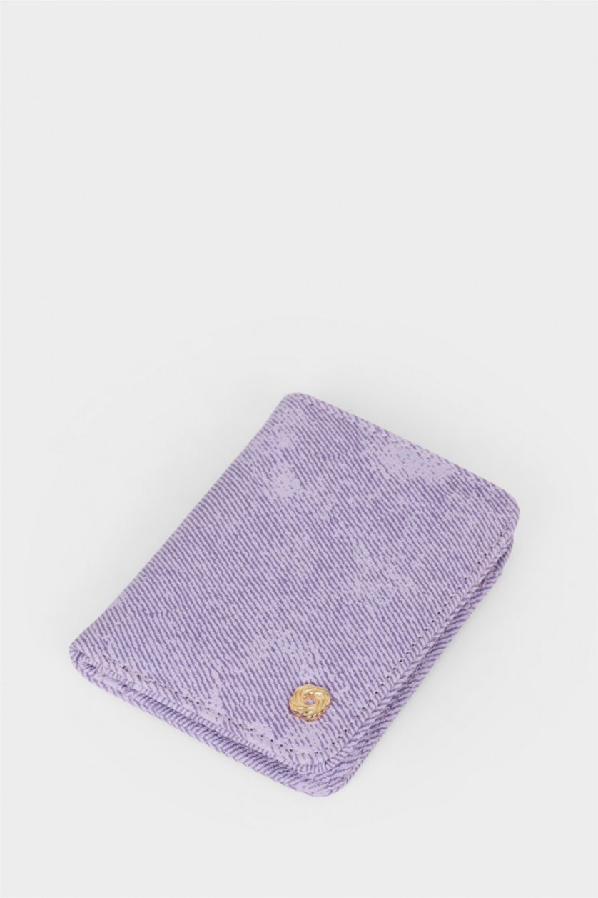 Kadın Lila Kadın Suni Deri Cüzdan