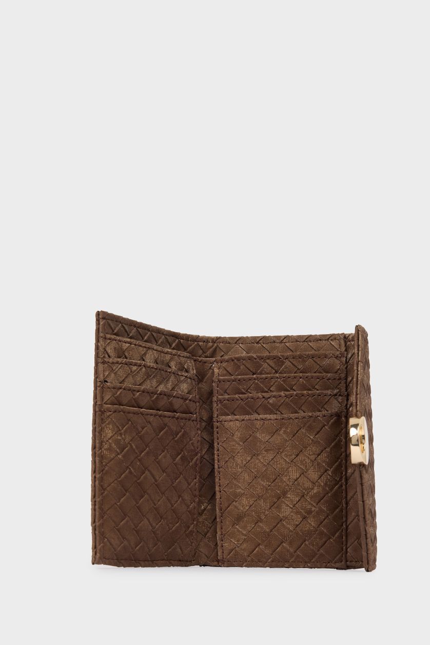 Kadın Kahve Kadın Suni Deri Cüzdan