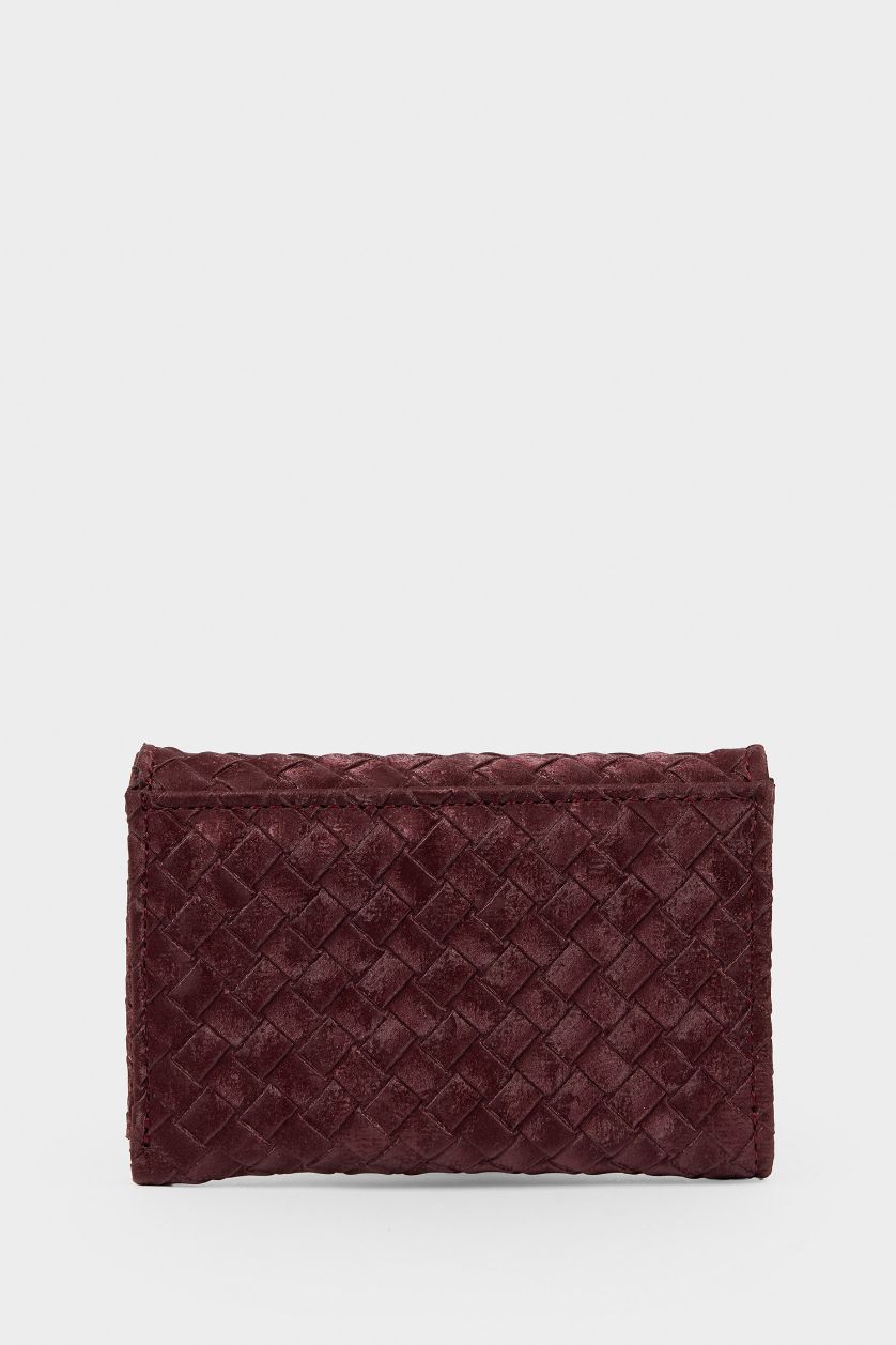 Kadın Bordo Kadın Suni Deri Cüzdan