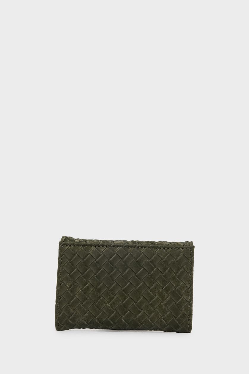 Kadın Haki Kadın Suni Deri Cüzdan