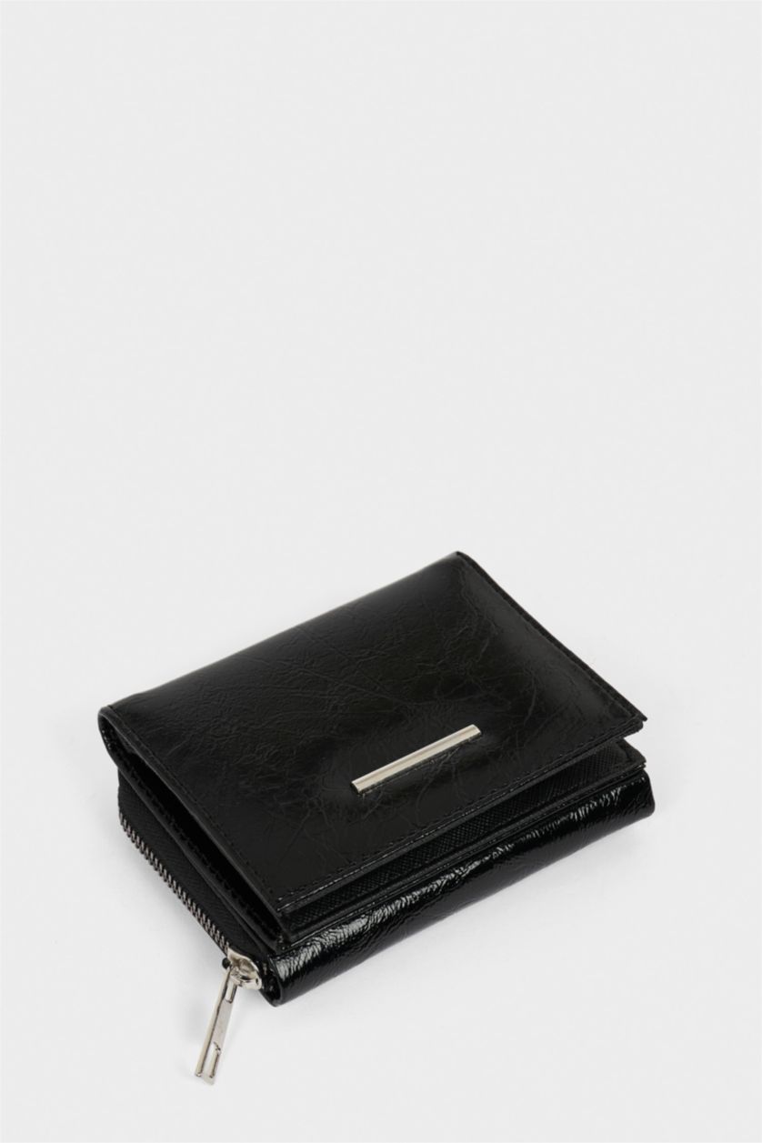 Kadın Siyah Kadın Suni Deri Cüzdan