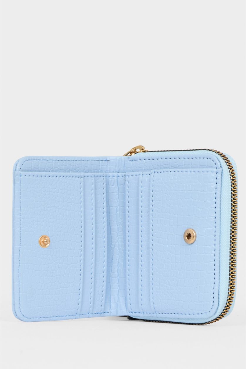 Kadın Mavi Kadın Suni Deri Cüzdan