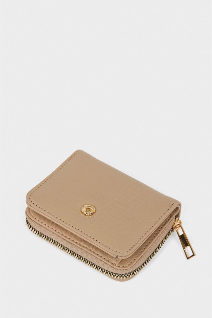 Kadın Vizon Kadın Suni Deri Cüzdan