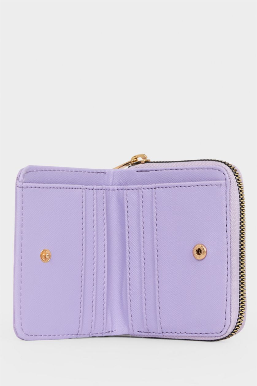 Kadın Lila Kadın Suni Deri Cüzdan
