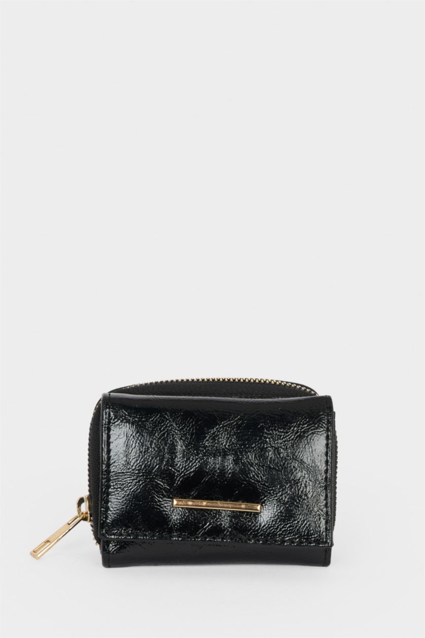 Kadın Siyah Kadın Suni Deri Cüzdan