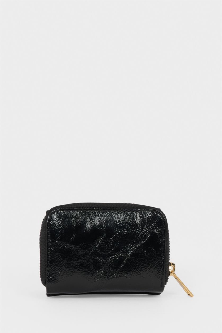 Kadın Siyah Kadın Suni Deri Cüzdan