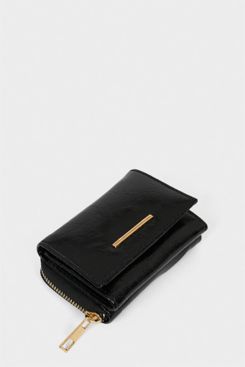 Kadın Siyah Kadın Suni Deri Cüzdan