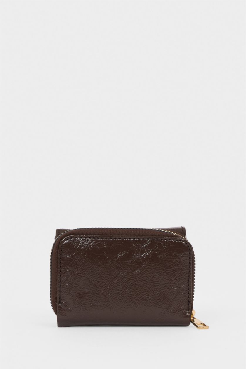 Women Brown Woman Faux Leather Wallets