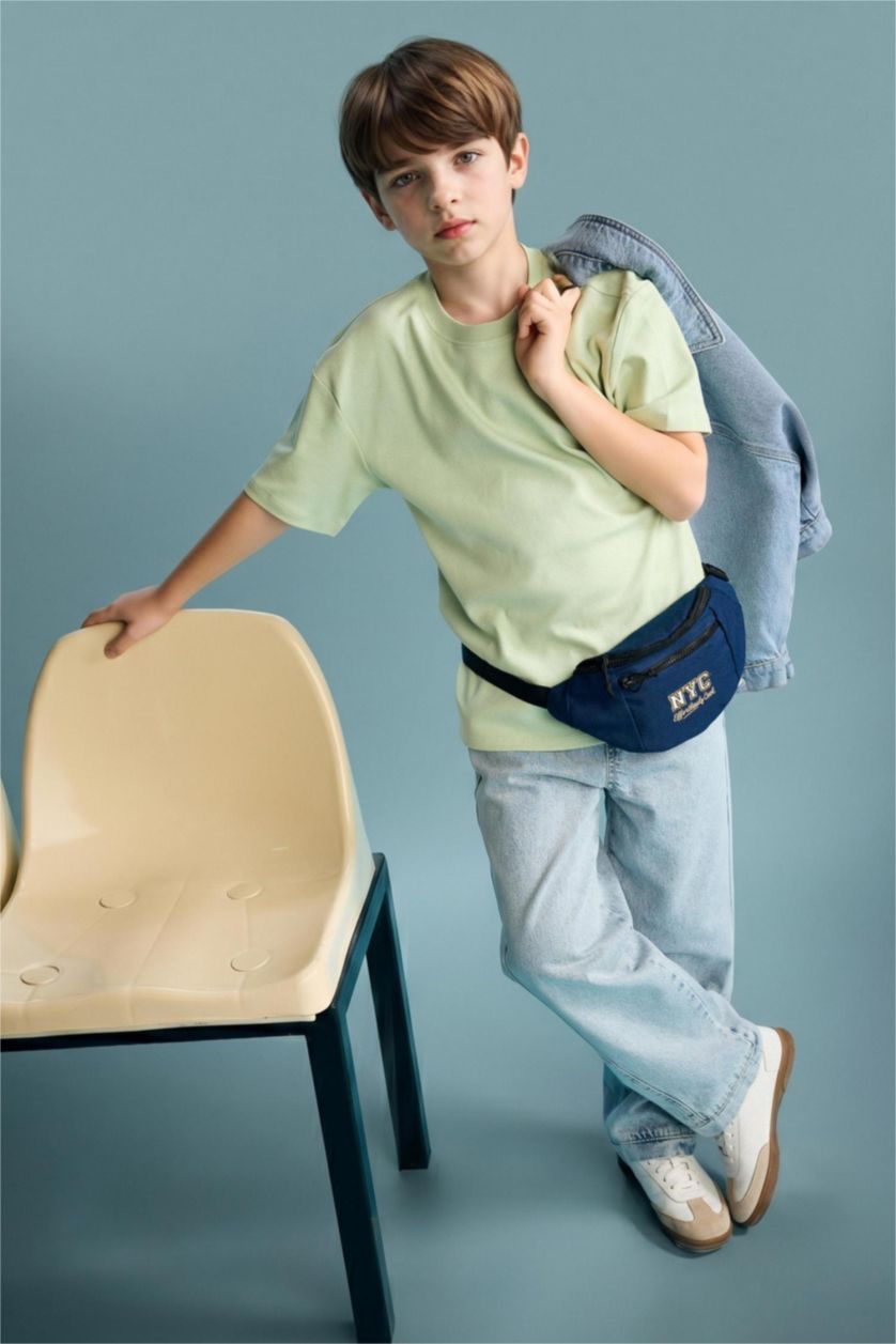 BOYS & TEENS Light Blue بنطلون جينز
