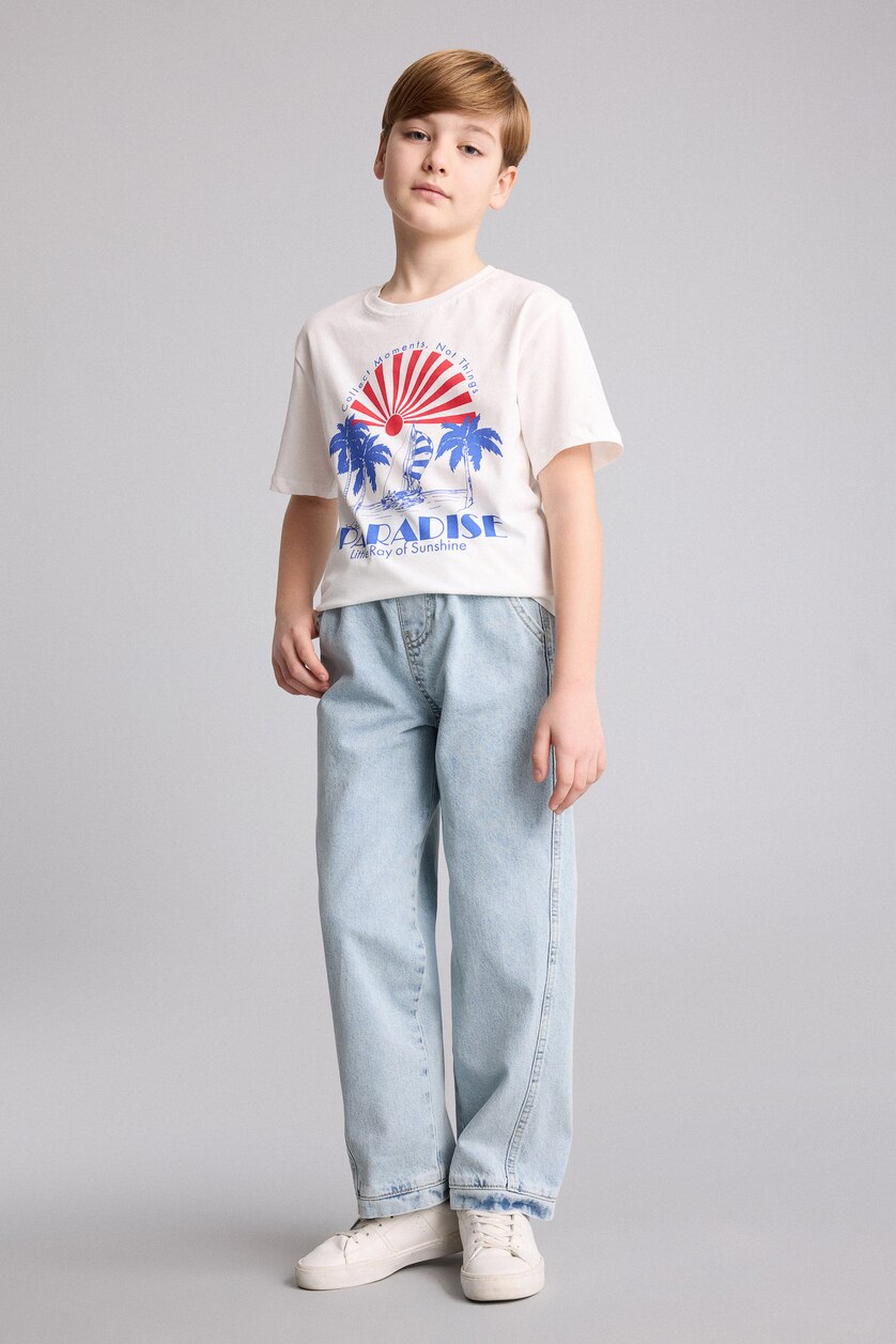 أولاد أزرق فاتح Jeans