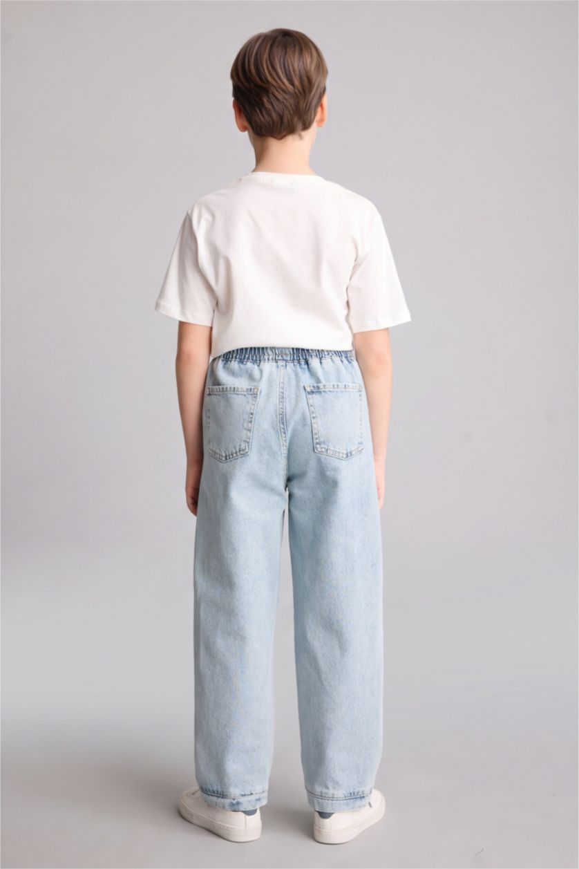 BOYS & TEENS Light Blue بنطلون جينز