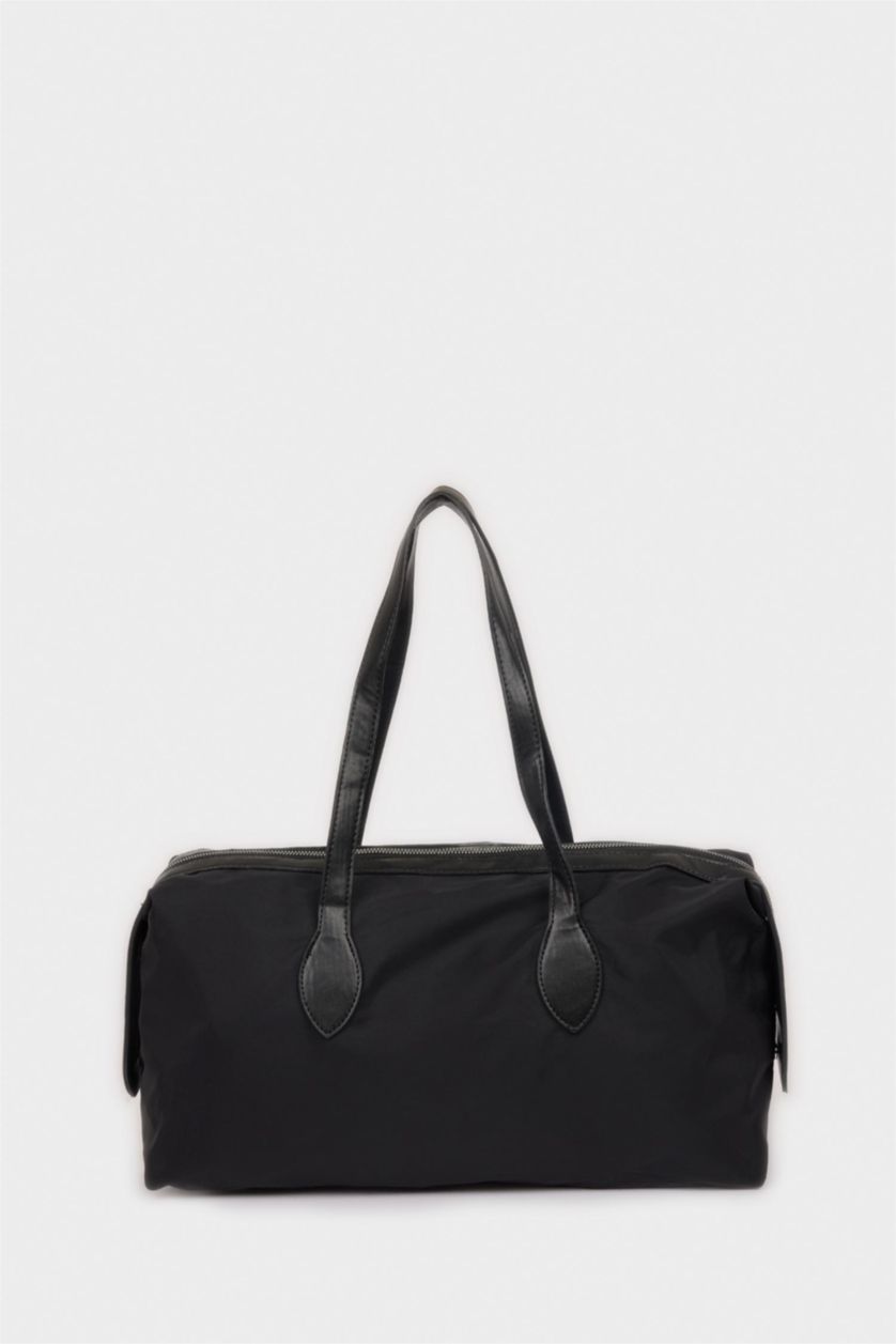 Kadın Siyah Spor Ve Seyahat Çantası