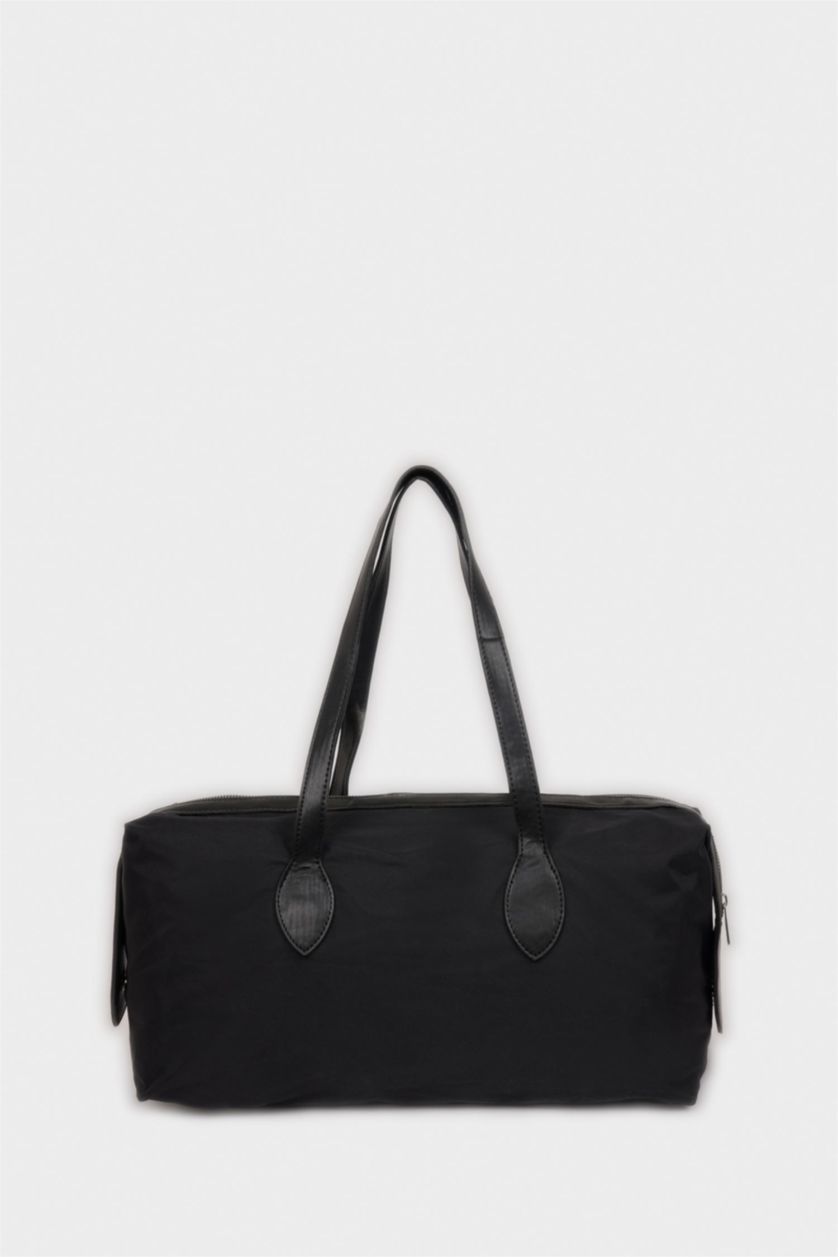 Kadın Siyah Spor Ve Seyahat Çantası