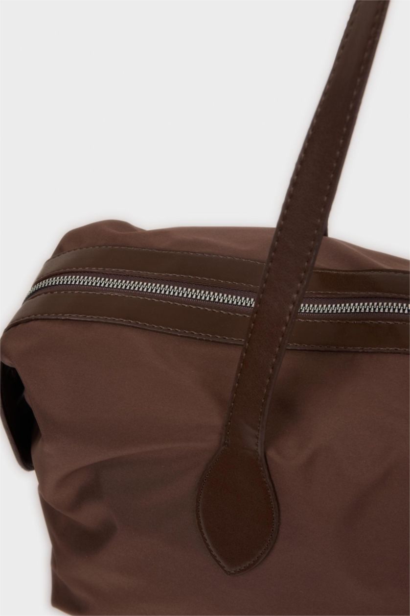 Kadın Koyu Kahve Spor Ve Seyahat Çantası