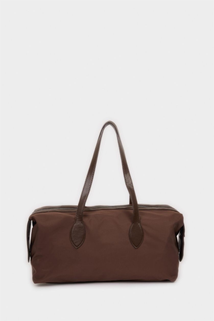 Kadın Koyu Kahve Spor Ve Seyahat Çantası