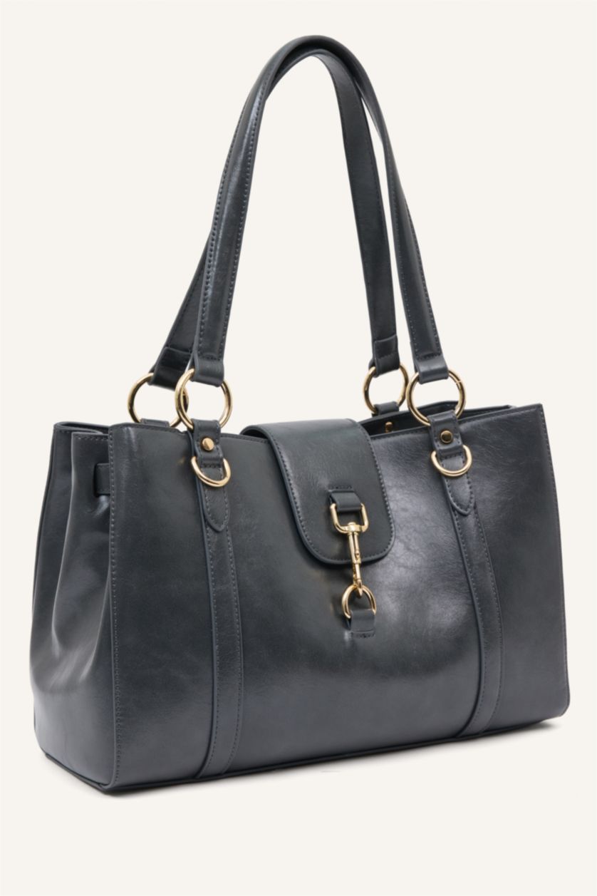 Women Grey Shoulder bag