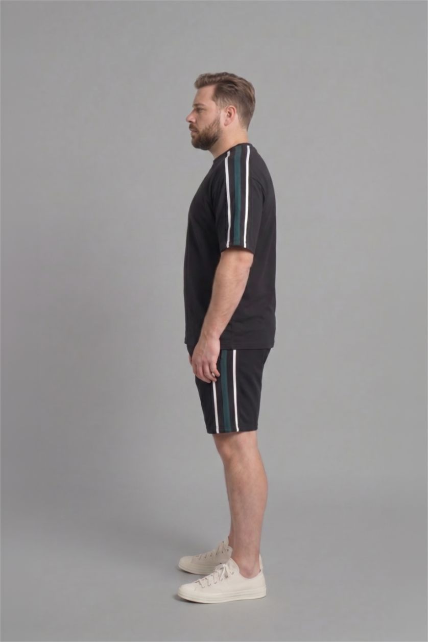 MAN Black Boxy Fit Short Sleeve T-Shirt