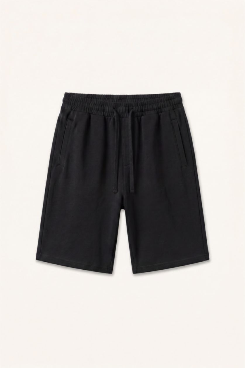 MAN Black Baggy Fit Plus Size Shorts