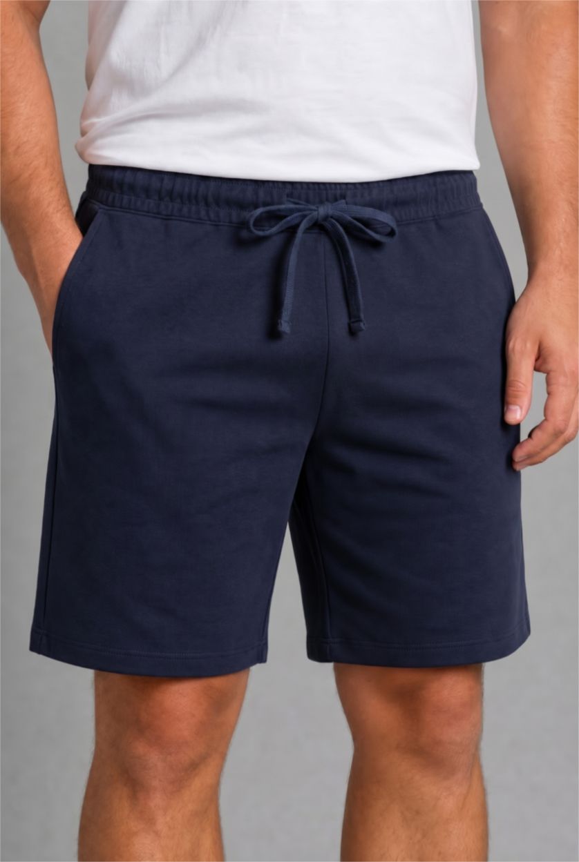 Men NAVY Baggy Fit Plus Size Shorts