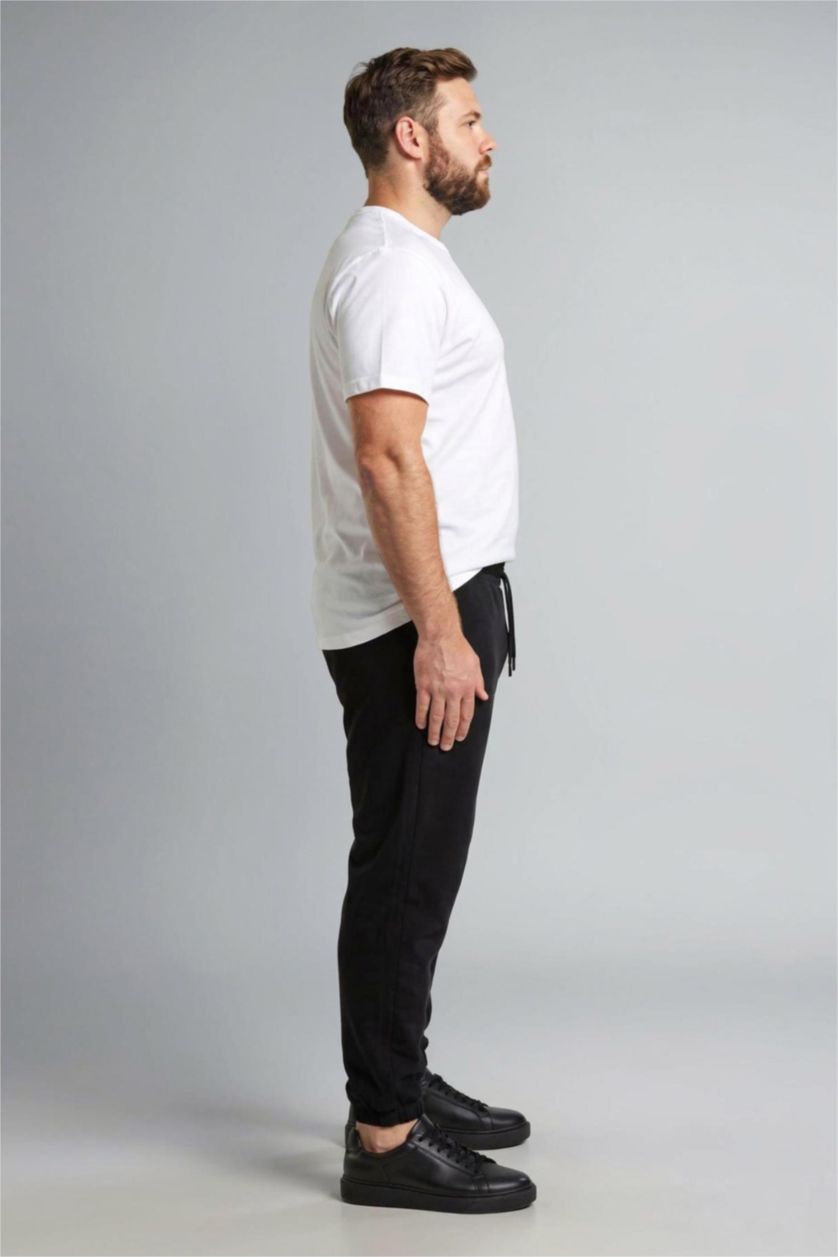 Erkek Siyah Büyük Beden Pantolon