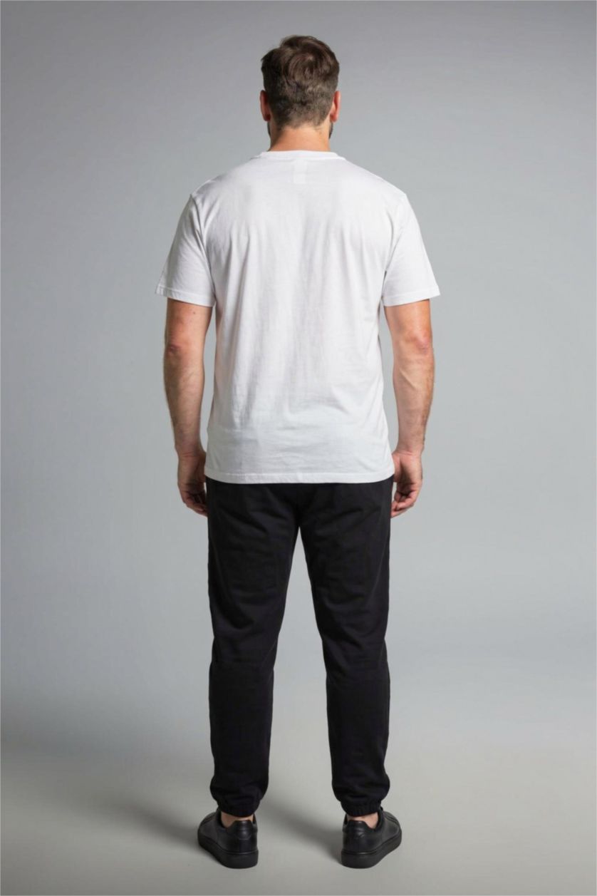 Erkek Siyah Büyük Beden Pantolon