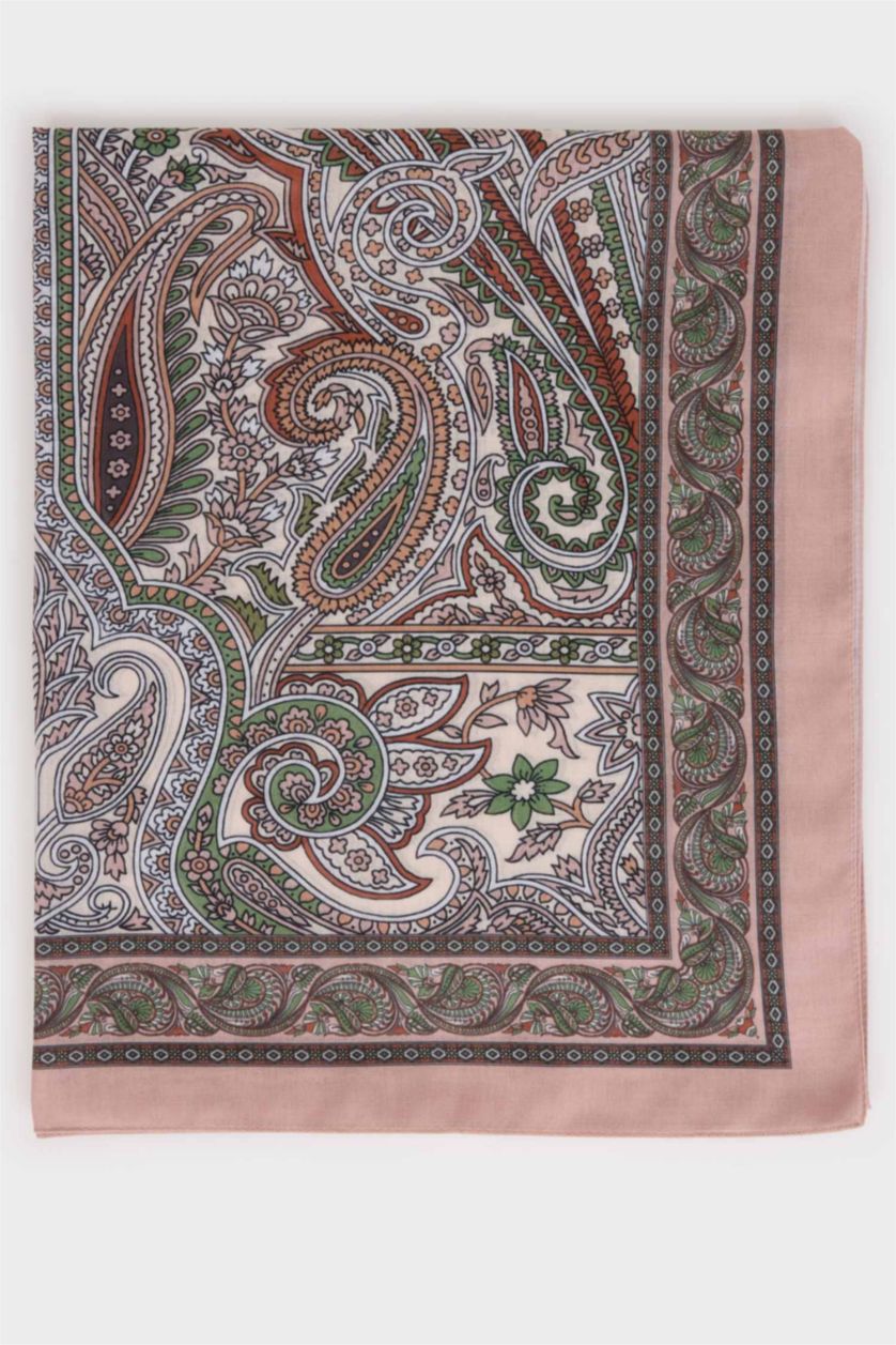 Kadın Siyah Kadın Desenli Şal