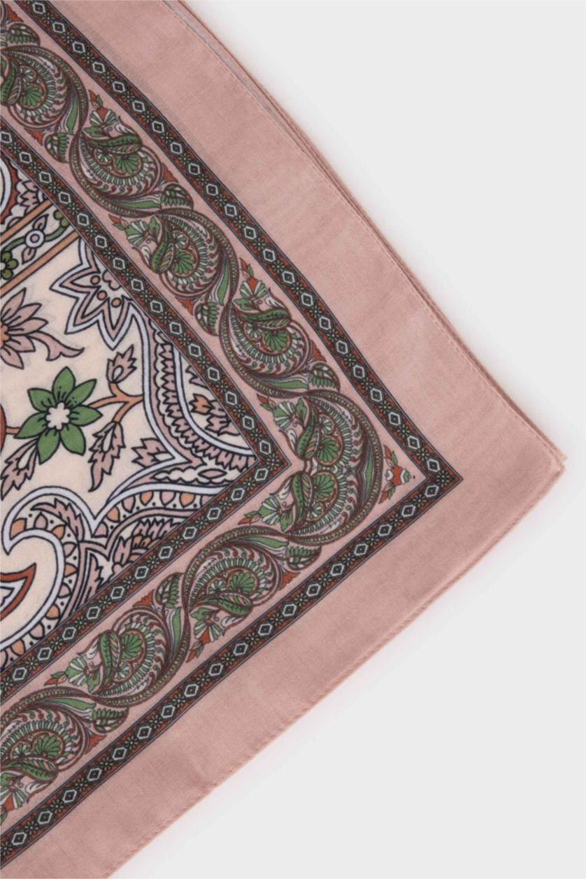 Kadın Siyah Kadın Desenli Şal