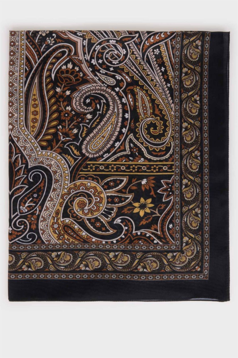 Kadın Koyu Kahve Kadın Şal