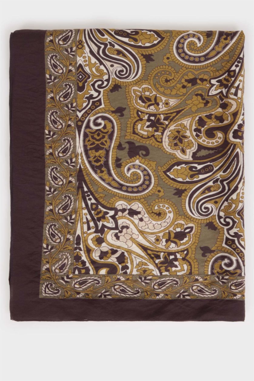 Kadın Bordo Kadın Şal