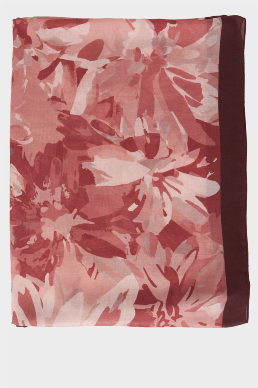 Kadın Koyu Pembe Kadın Şal