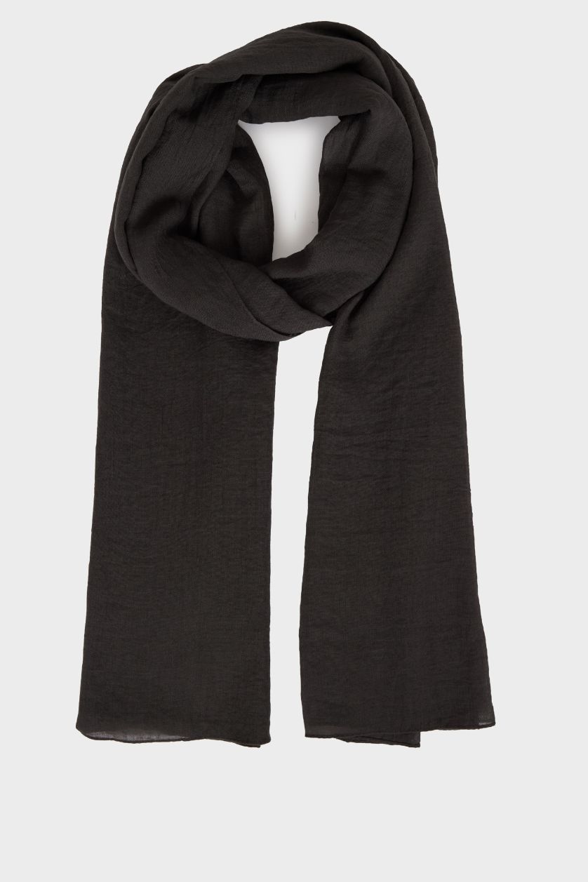 Kadın Antrasit Kadın Jakarlı Tesettür Şal