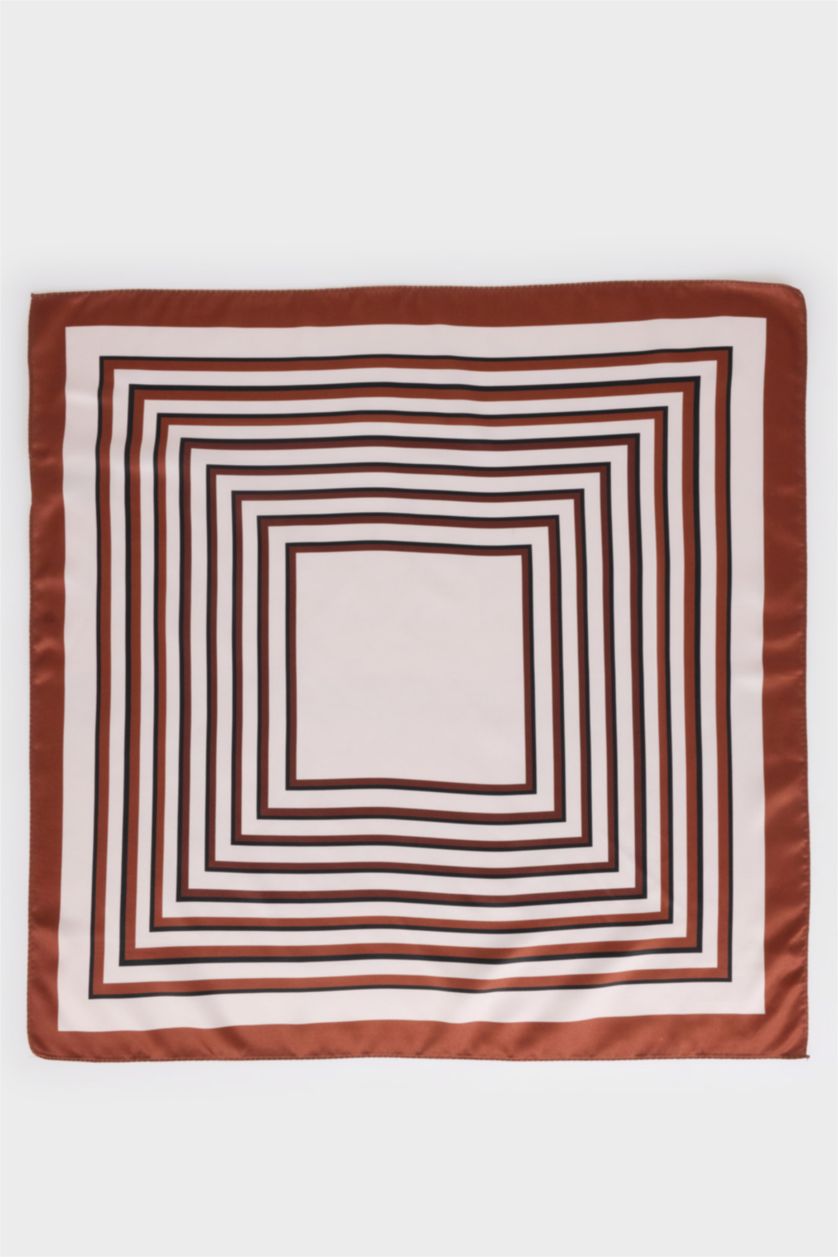Woman Karma Woman Striped Foulard