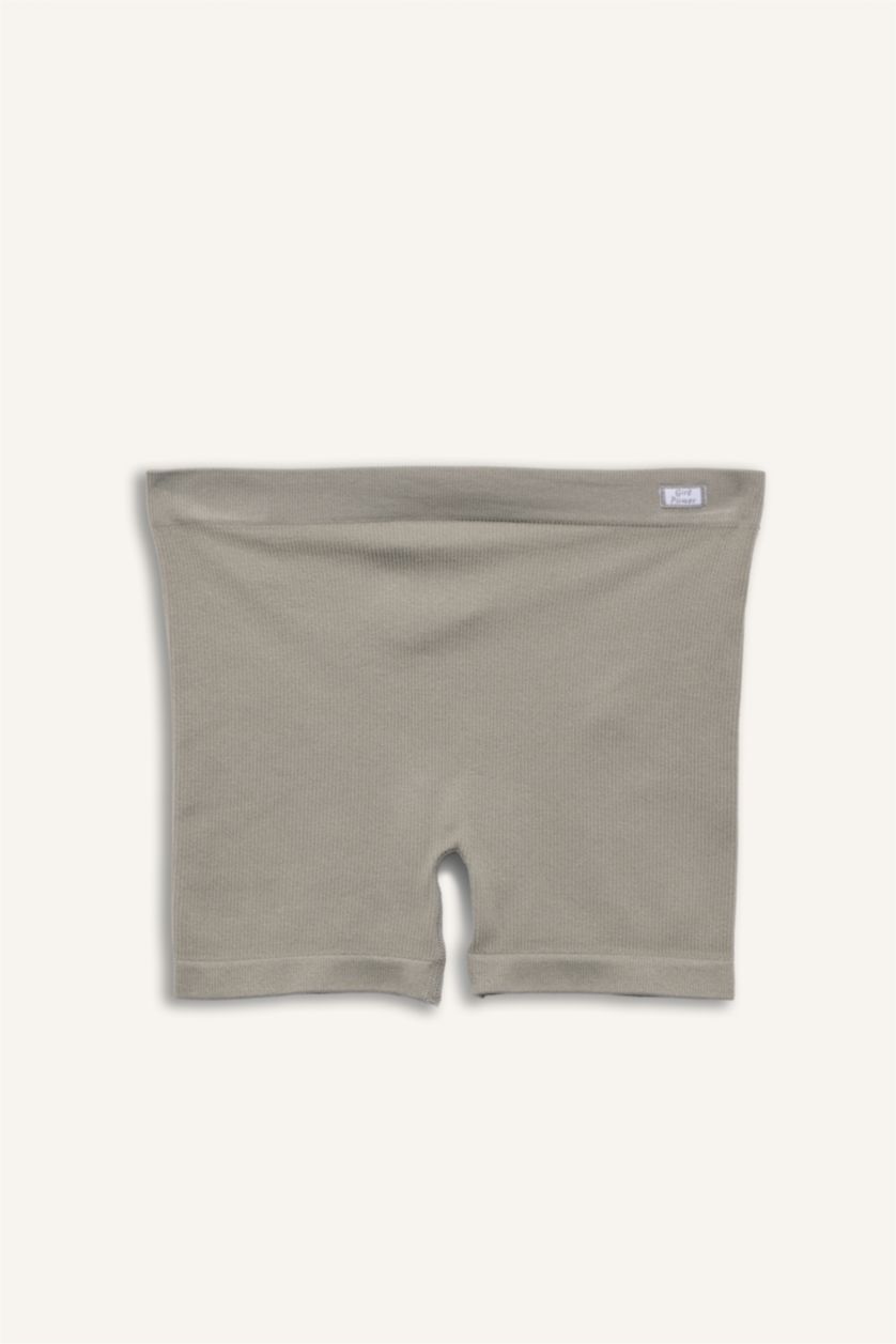 Kız Çocuk - Genç Kız Açık Mavi Dikişsiz Seamless 2'li Boxer Kız Çocuk