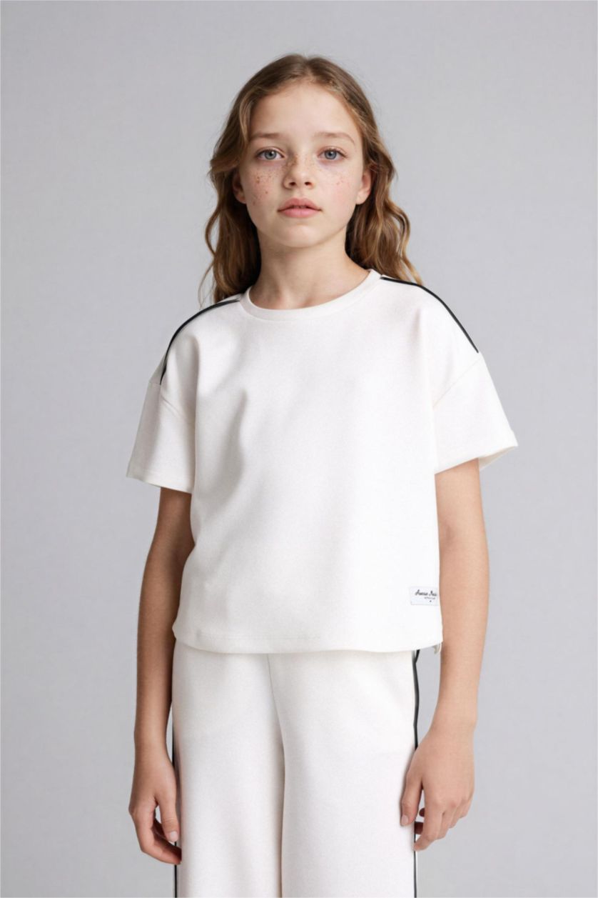 Girls & Teens White Girl Modal T-Shirt