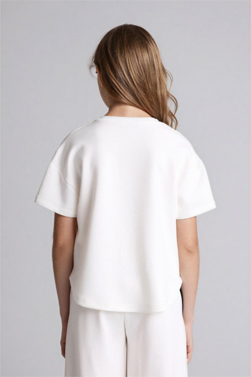 Girls & Teens White Girl Modal T-Shirt