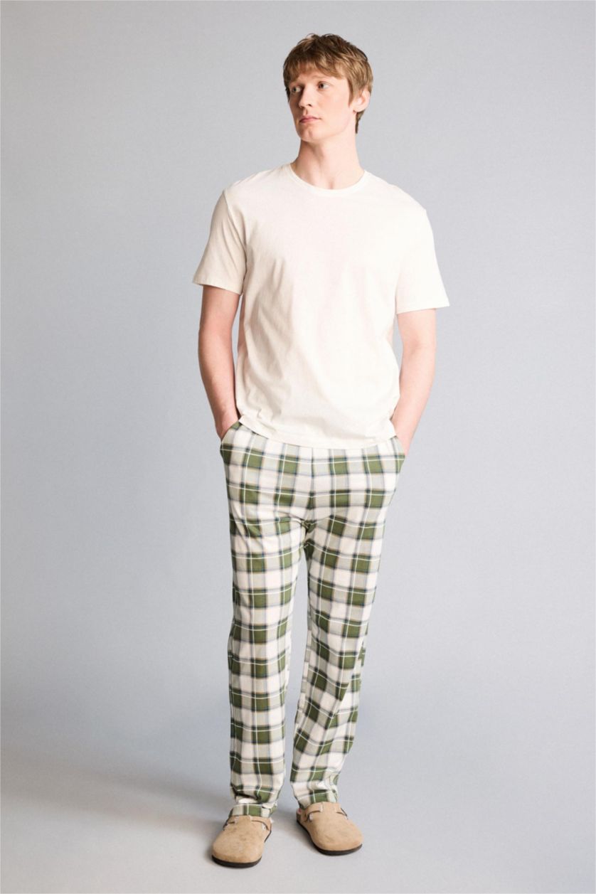 Man White 2 piece Regular Fit Set