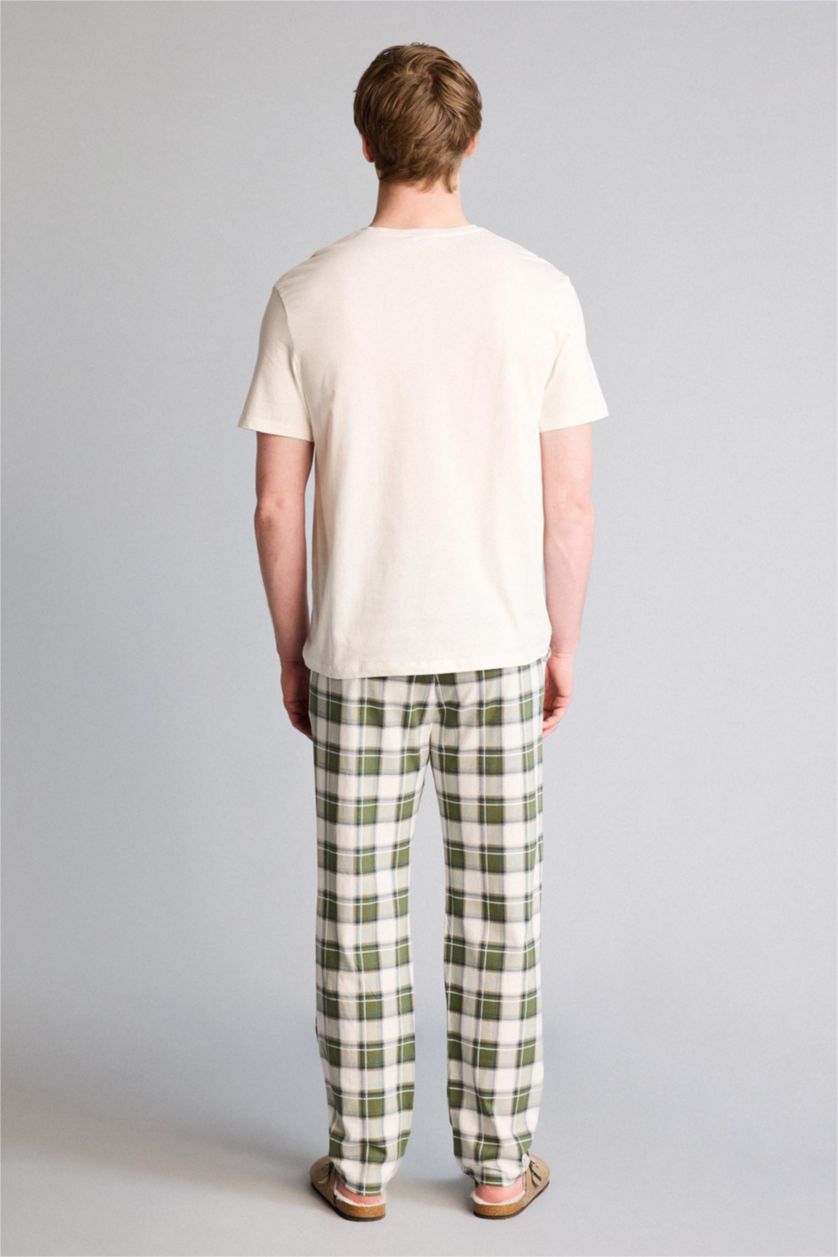 Man White 2 piece Regular Fit Set