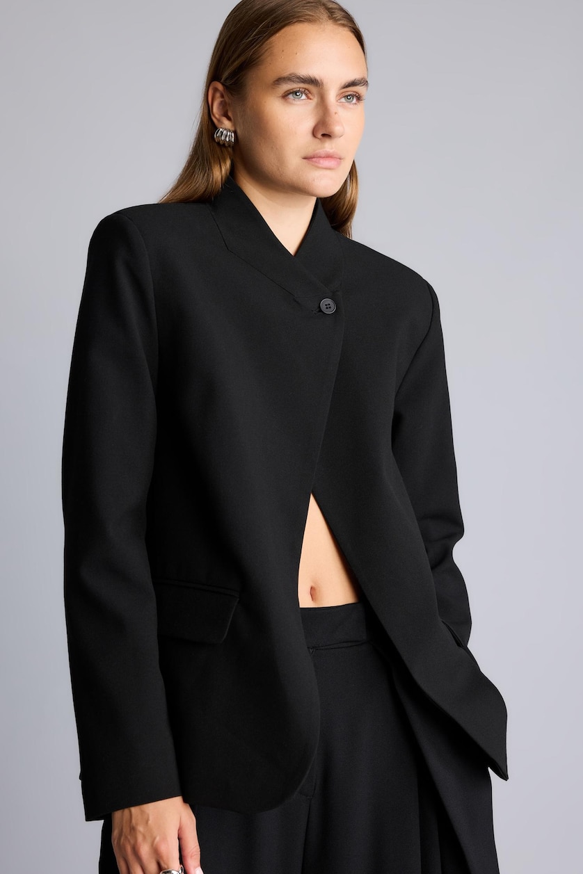 WOMAN Black Oversize Fit Blazer
