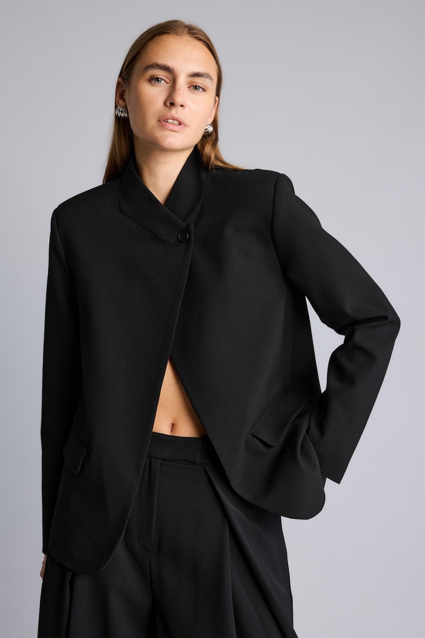 WOMAN Black Oversize Fit Blazer
