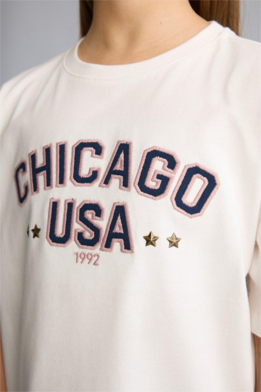 Kız Çocuk - Genç Kız Ekru 2'li Takım Kız Çocuk