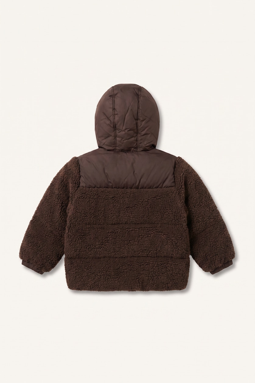 Baby Boys Brown Baby Boy Puffer Jacket