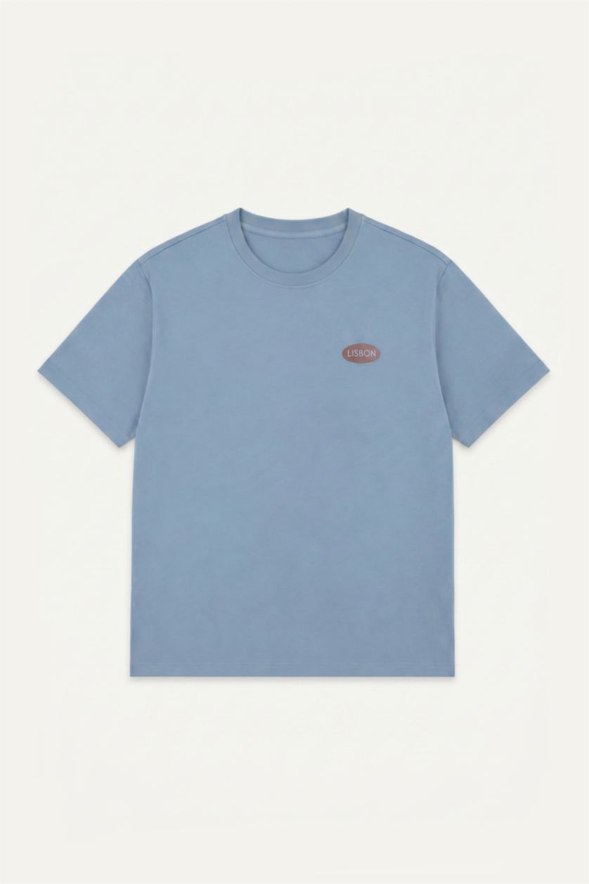 MAN Blue Regular Fit Short Sleeve T-Shirt
