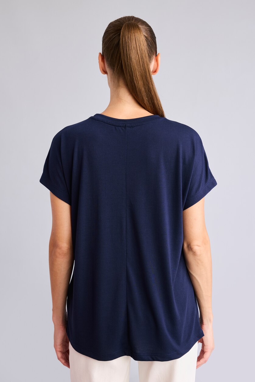 Woman NAVY Short Sleeve T-Shirt