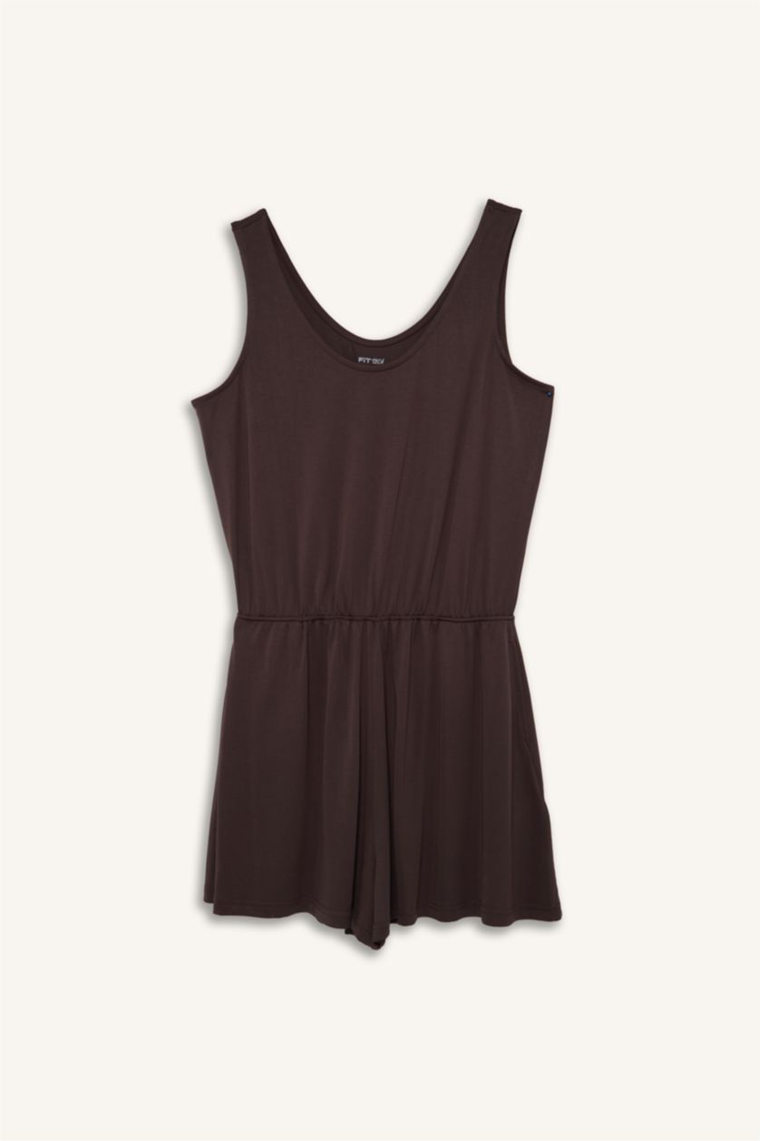 WOMAN Brown modal Jumpsuit